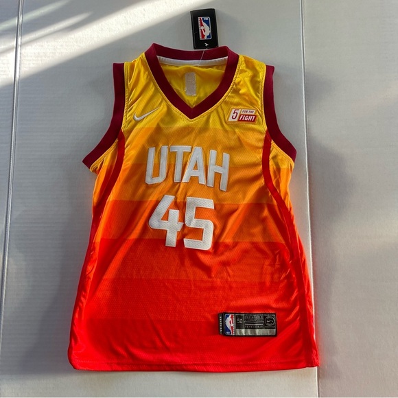 NBA Nike Donovan Mitchell Utah Jazz Jersey Women’s size  Small New  Condition - Picture 2 of 7